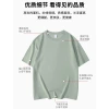 Summer bestsellers: Men's casual short-sleeved pure cotton T-shirts with logo printing, fashionable advertising shirts, diy men's workwear and workwear Application Scenario